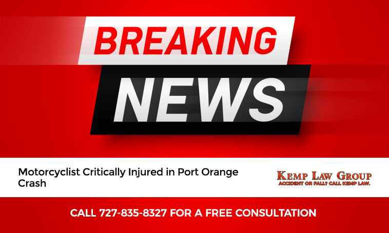 Motorcyclist Critically Injured in Port Orange Crash